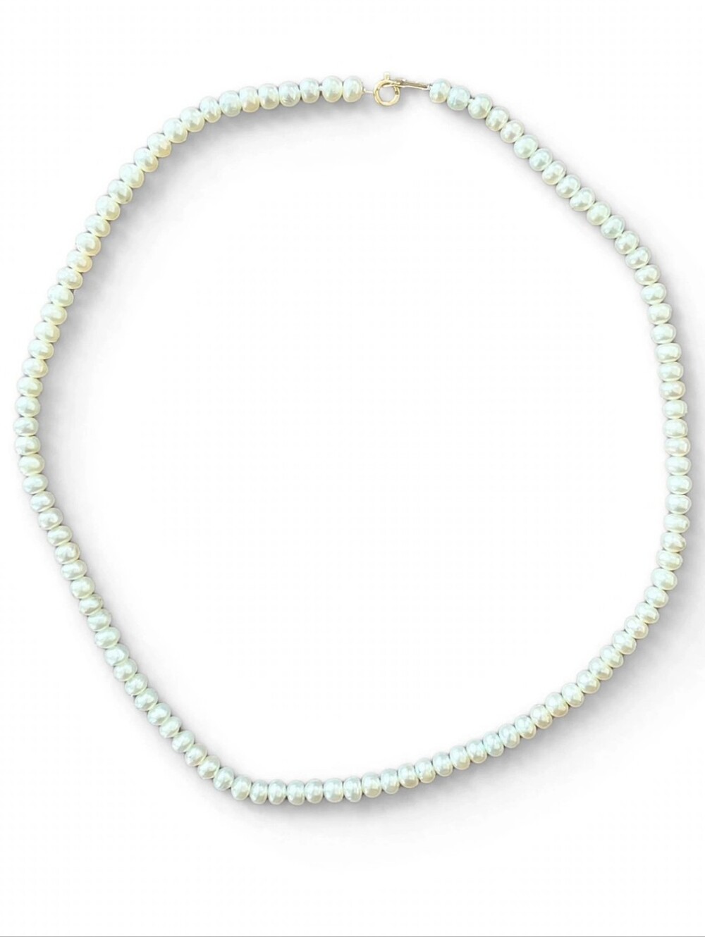 Collector Vintage Mikimoto 18" Princess Pearl Necklace 10K YG Around A Hundred!